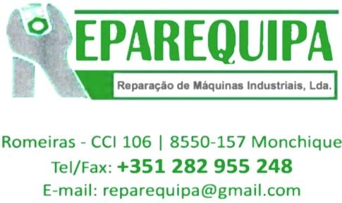 Reparequipa - Reparação de Máquinas Industriais Lda.