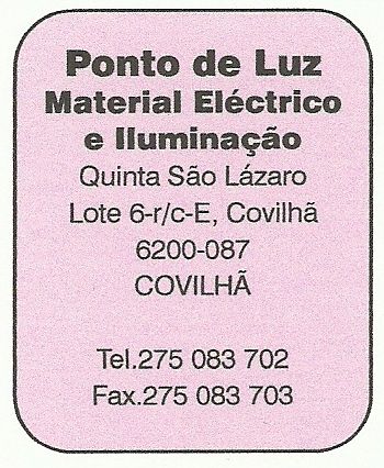 Ponto de Luz-Material Eléctrico e Iluminação