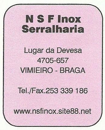 N S F Inox - Serralharia